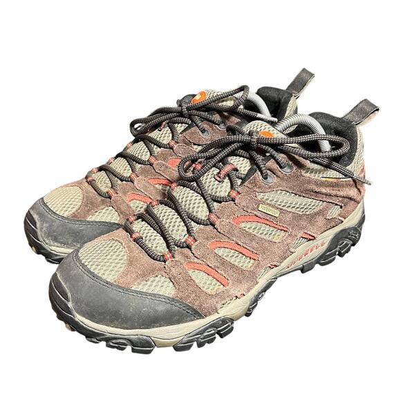 Merrell Other - Merrell Moab Low Waterproof Hiking Trail Espresso‎ Vibram Mens J39723 Size 11